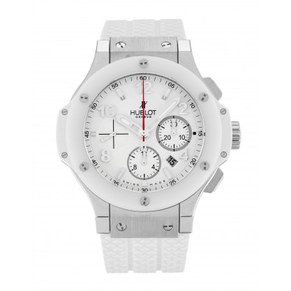 White Dials Hublot 301.SE.230.RW Replica Watches With 44 MM Steel Cases For Men