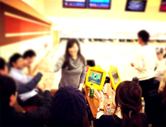 ボウリング街コン写真